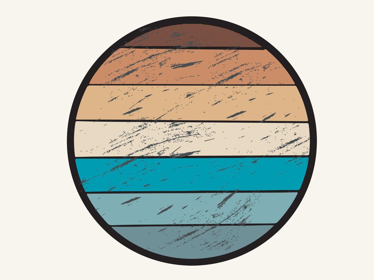 Retro Vintage Circle vector