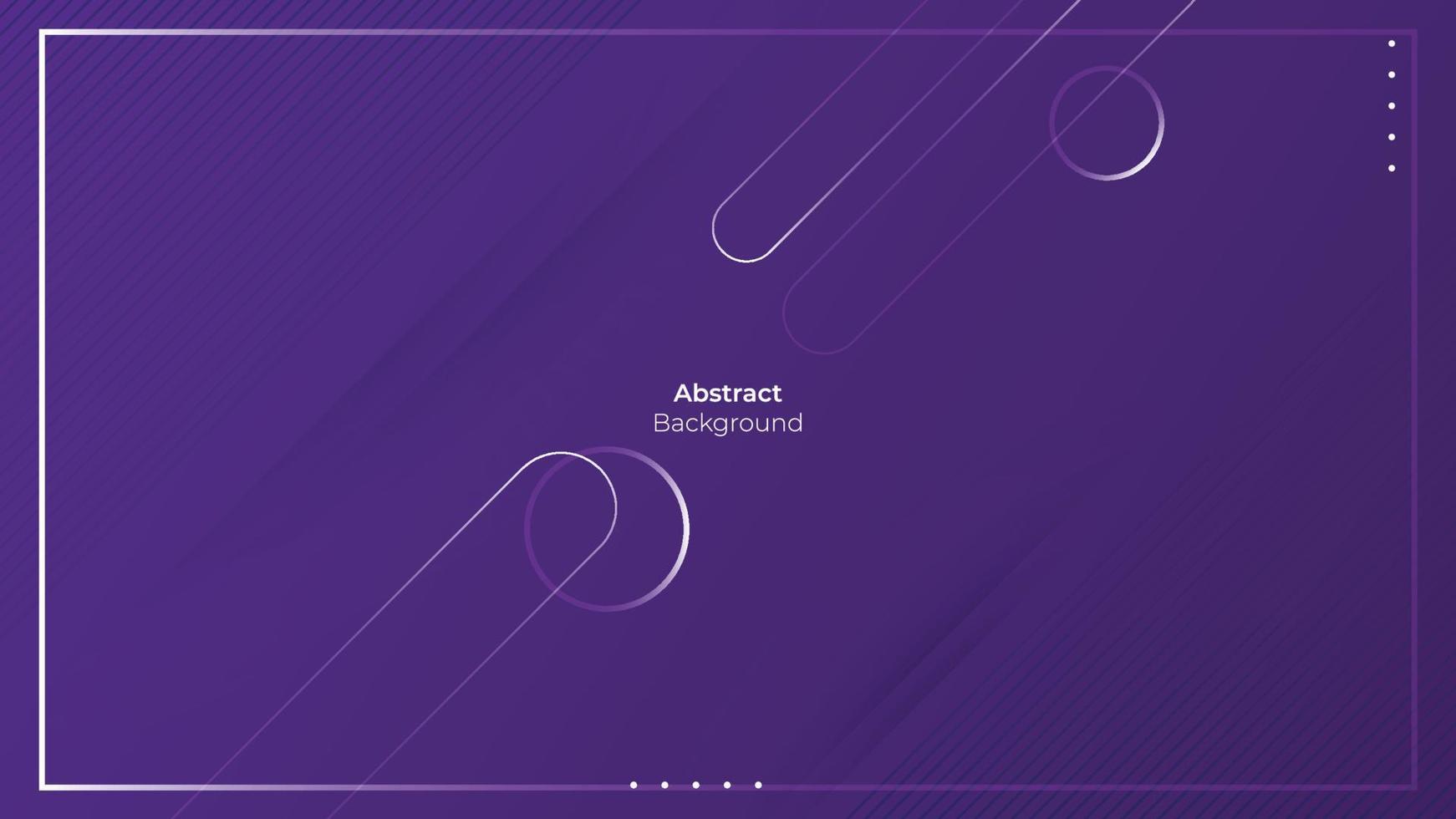 Minimal geometric shape background. Abstract composition violet. Vector Eps10.