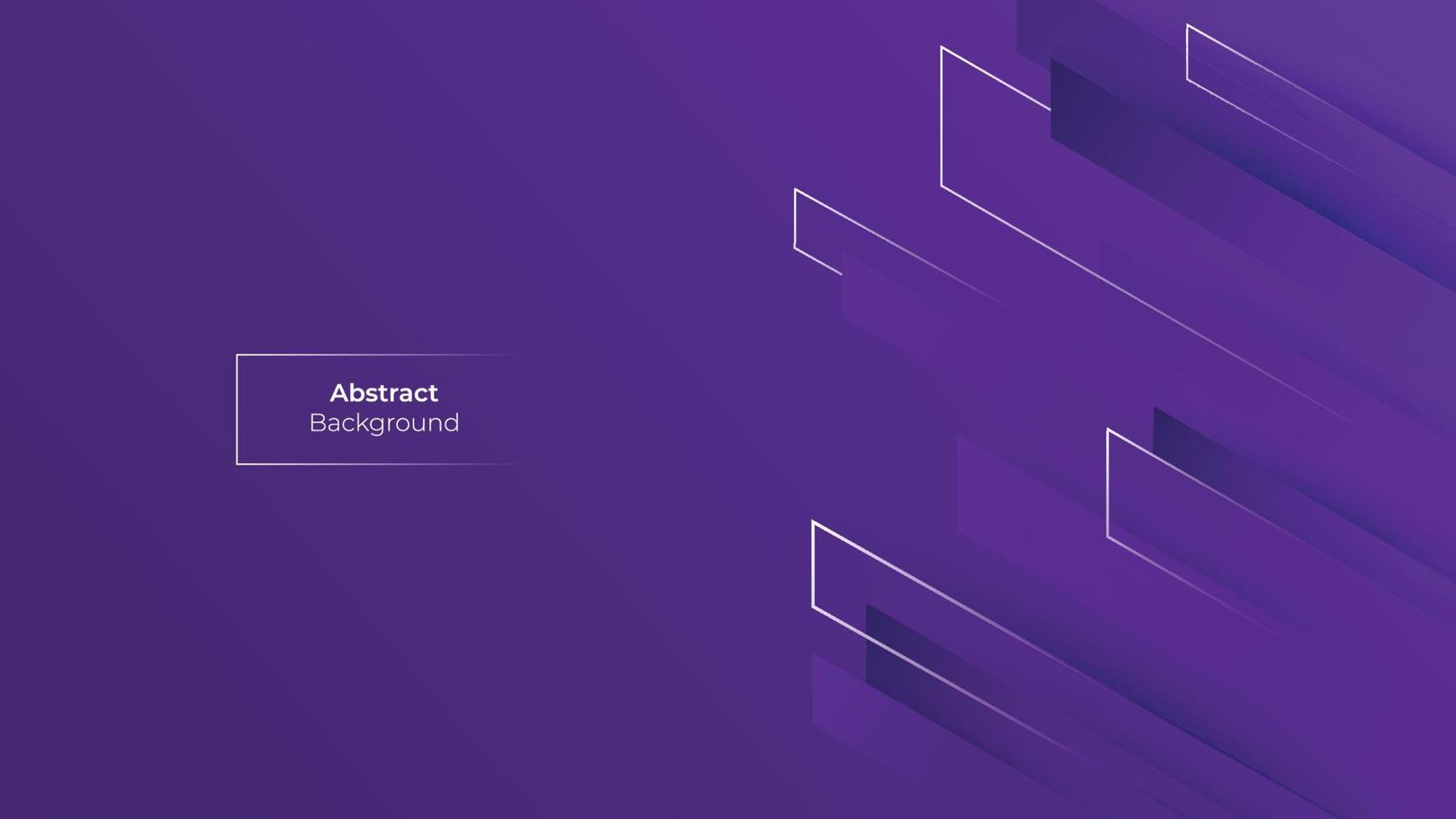 Minimal geometric shape background. Abstract composition violet. Vector Eps10.