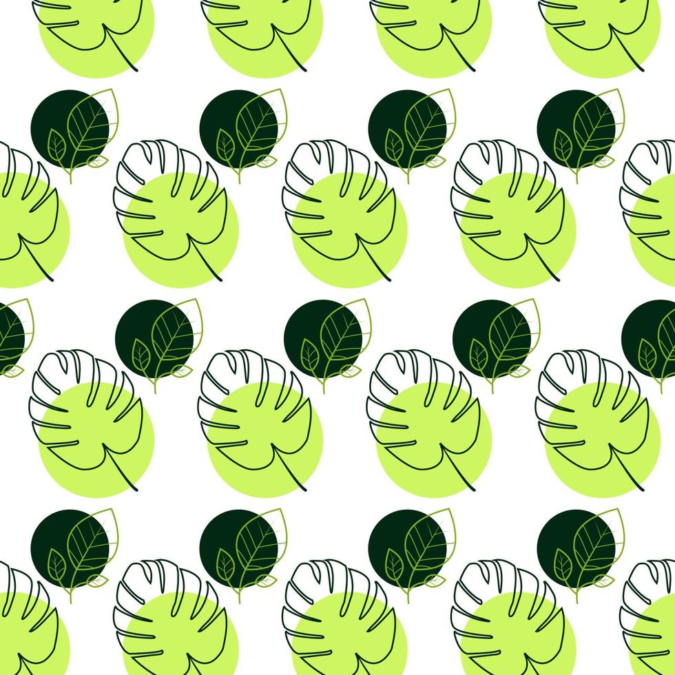 Leaves Pattern Design vector