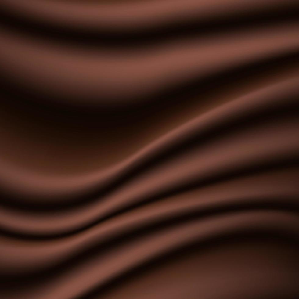 fondo de chocolate abstracto. ilustración telón de fondo de chocolate ondulado. ilustración vectorial vector