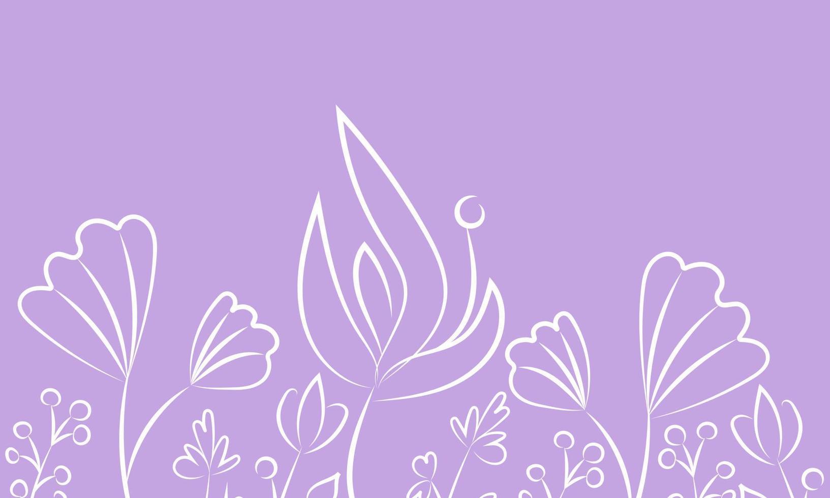 banner abstracto lineal vectorial. papel pintado de estilo minimalista para primavera y verano con hojas y flores botánicas, formas orgánicas. para afiches, afiches, antecedentes, postales, sitios web y empaques. vector