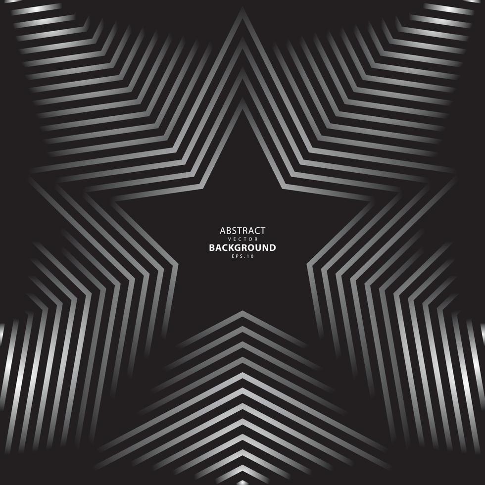 Star line Pattern. Geometric Star Background. Abstract star texture .  Vector abstract graphic design. New Year Christmas template.