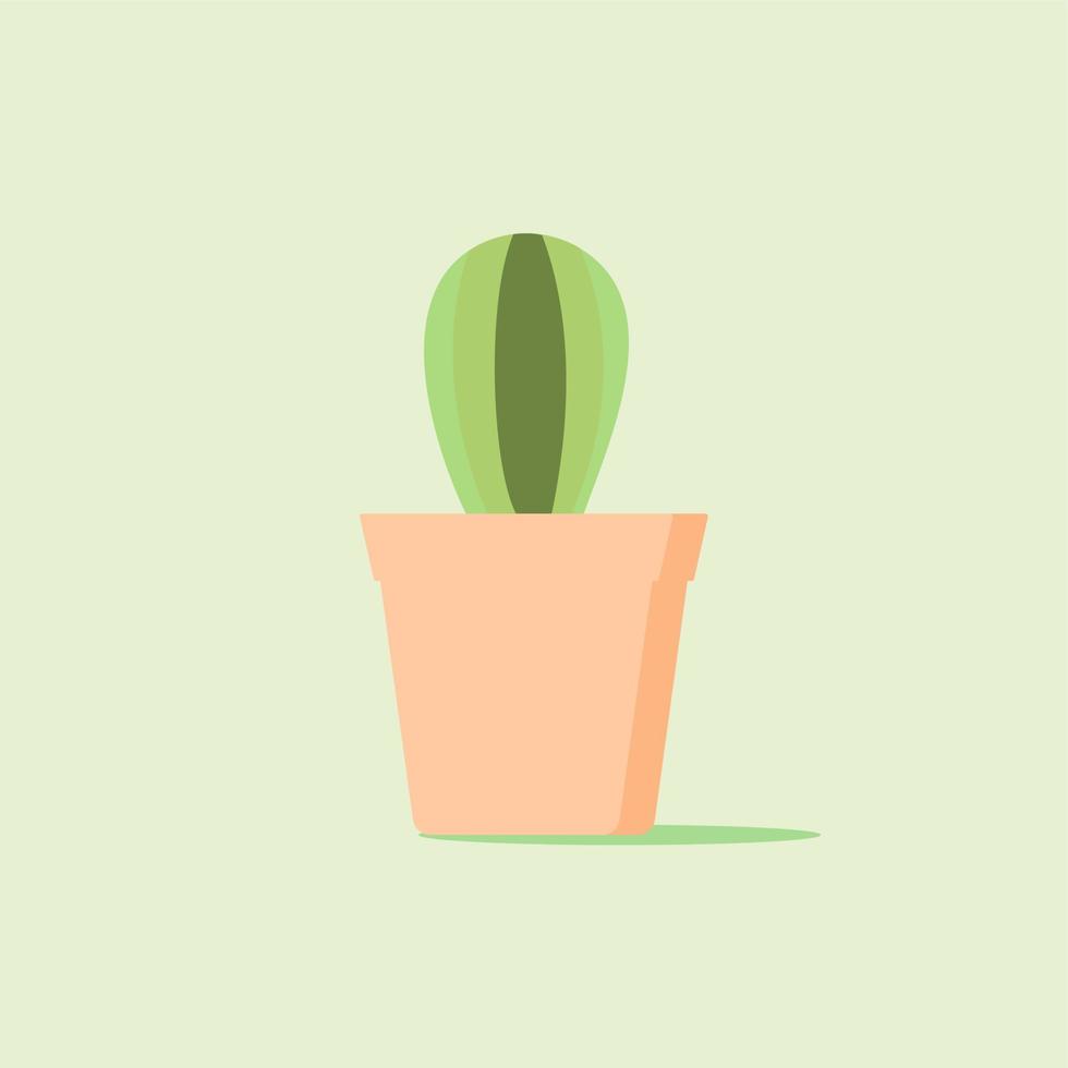 Cactus, desert plant flat icon, vector sign, Cactus colorful pictogram. Symbol, logo illustration. Flat style design