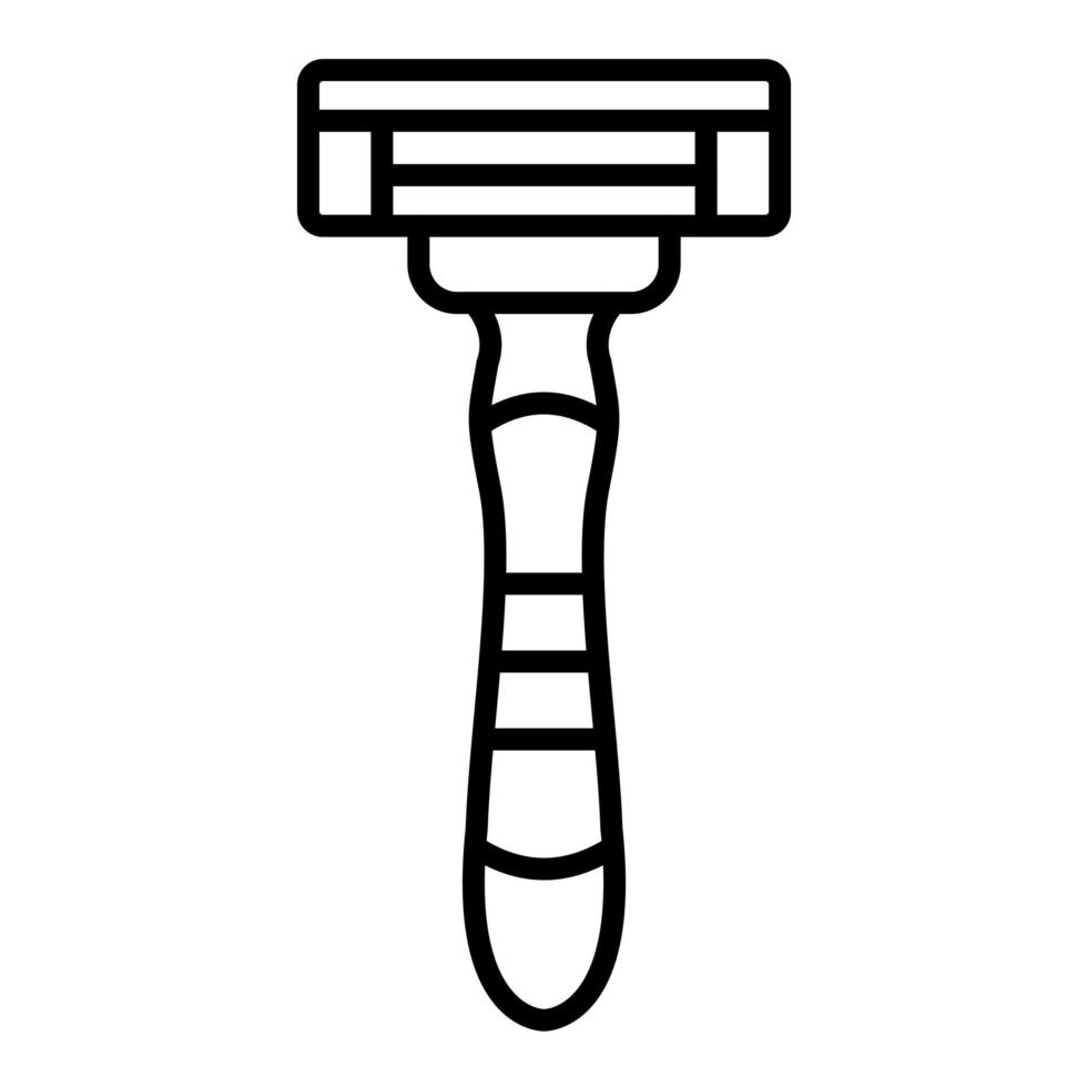 Razor Line Icon vector