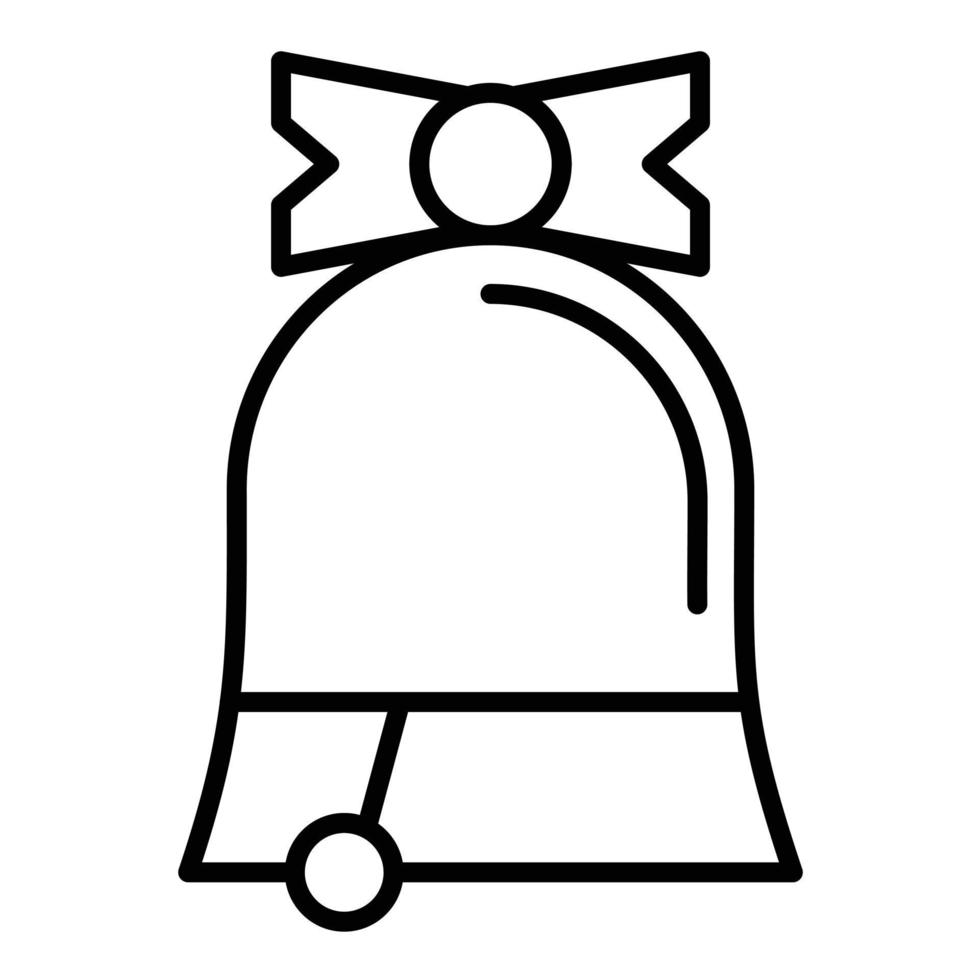 Bells Line Icon vector