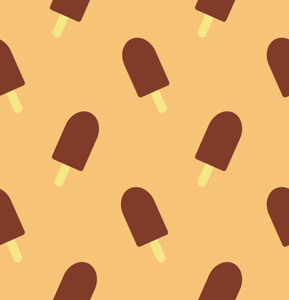 Popsicle seamless pattern. Perfect for fabric, scrap booking, party invitations, home decor projects, cafe and restaurant vector