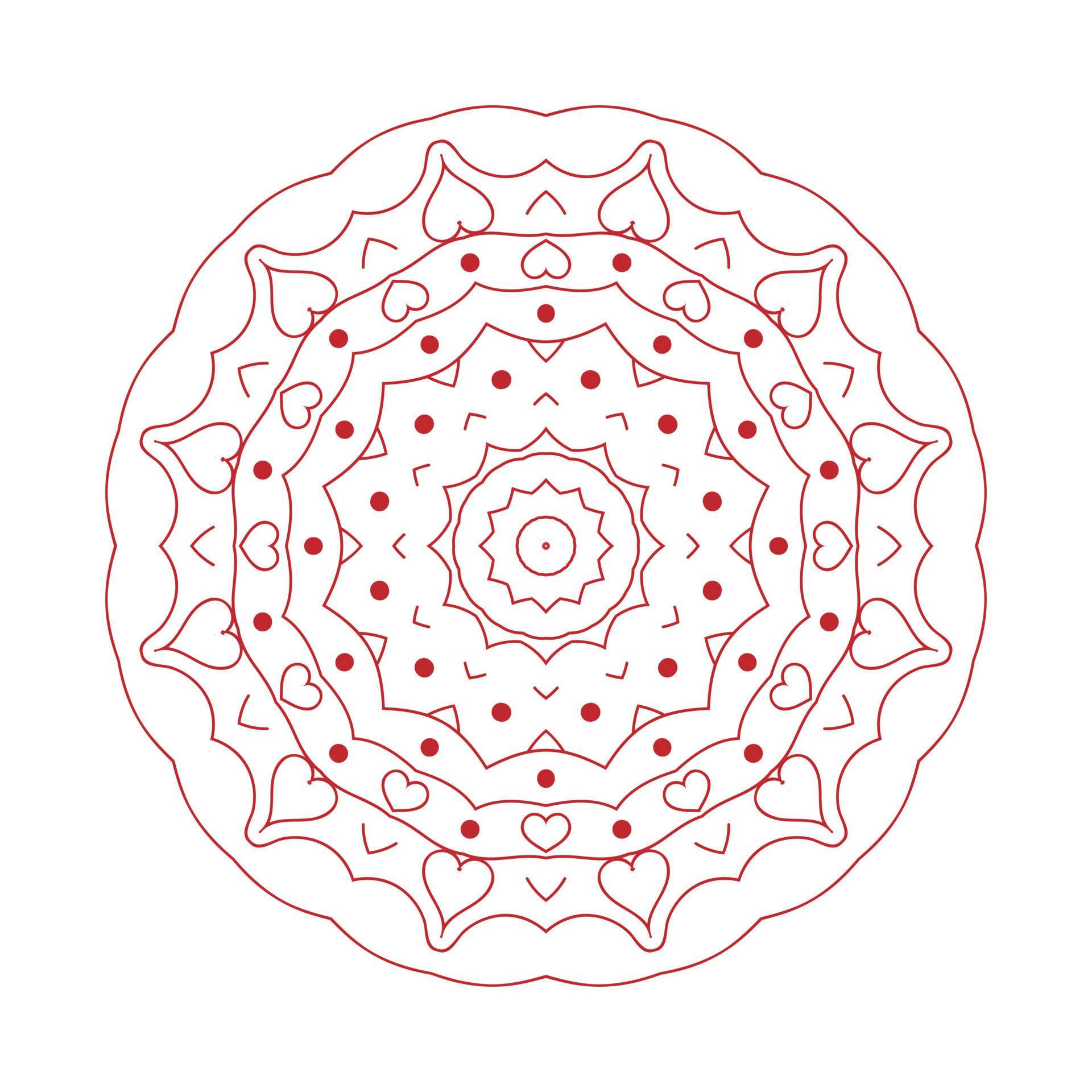 Creative Modern Pink Mandala Background 6331792 Vector Art at Vecteezy