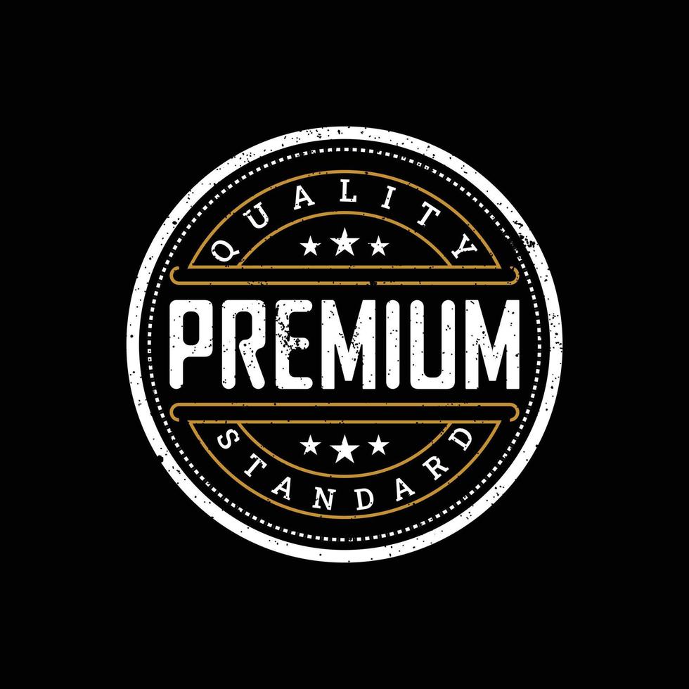 Elegant Vintage Retro Badge Label Emblem Logo design inspiration vector