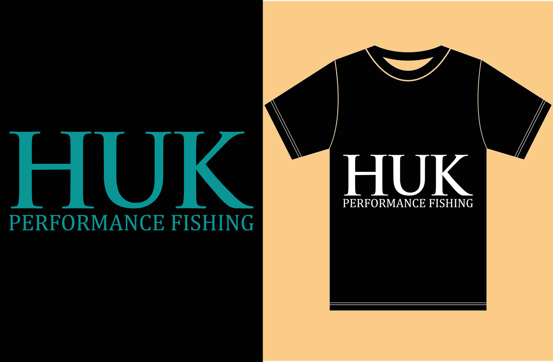 Huk Performance Fishing.Fishing Lover T shirt Design. 6332620