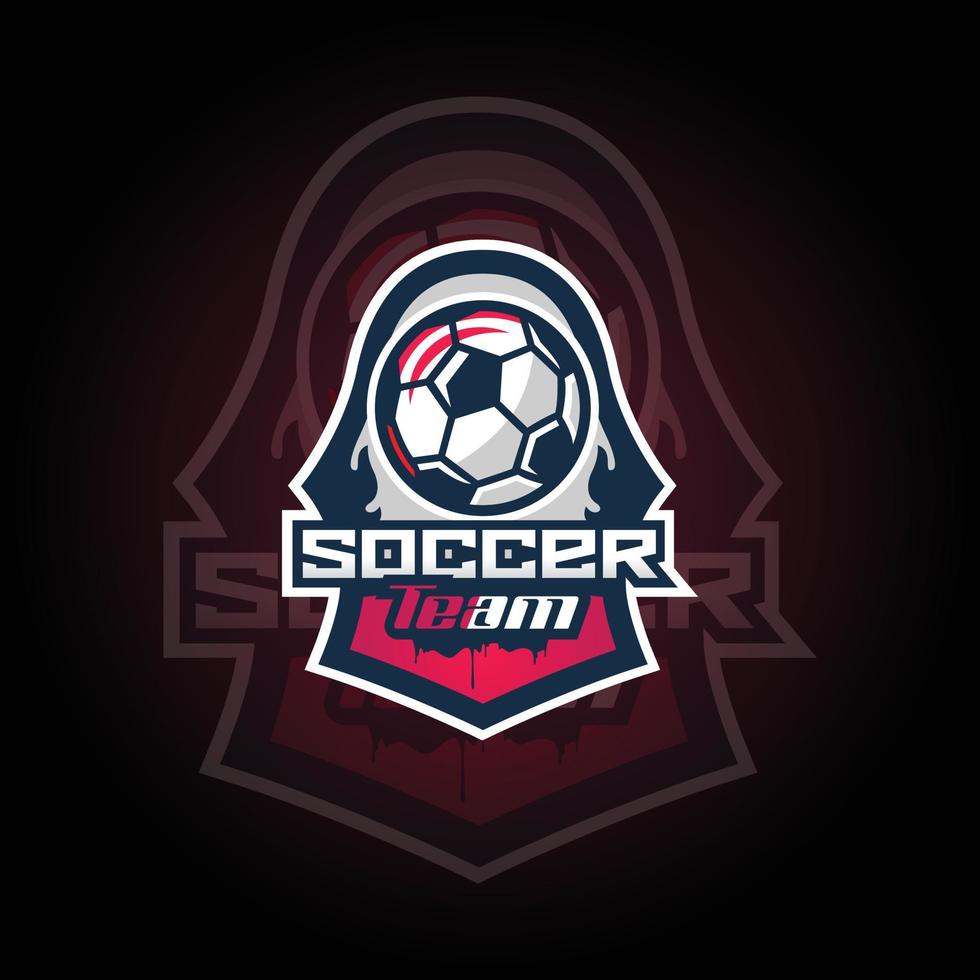 Soccer Football team E-sports Gaming logo vector. Gaming Logo. mascot ...