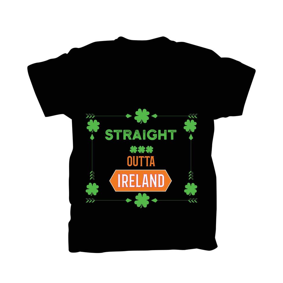Happy ST. Patrick's Day T-shirt Design vector