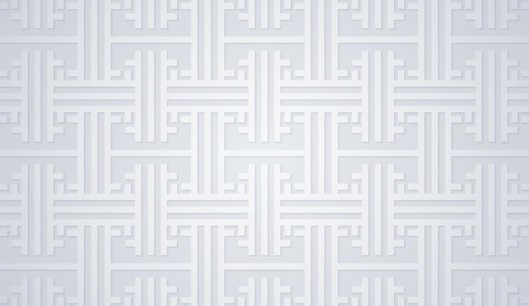 Flat arabic pattern background template vector