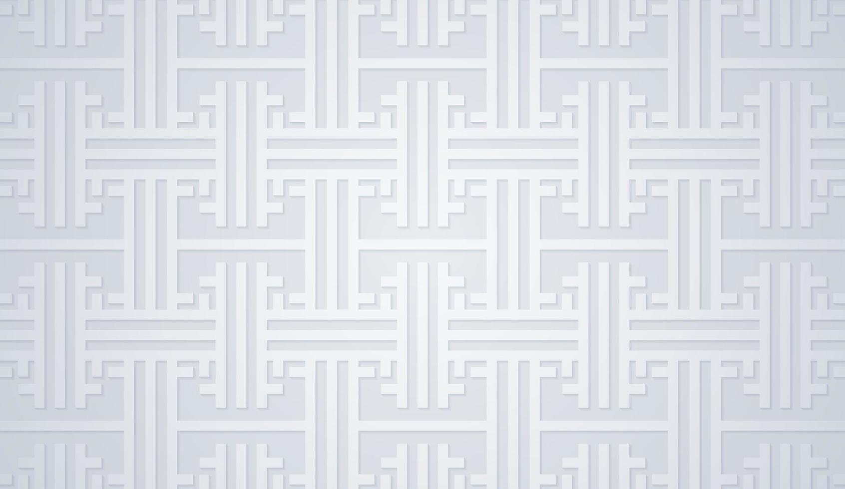 Flat arabic pattern background template vector