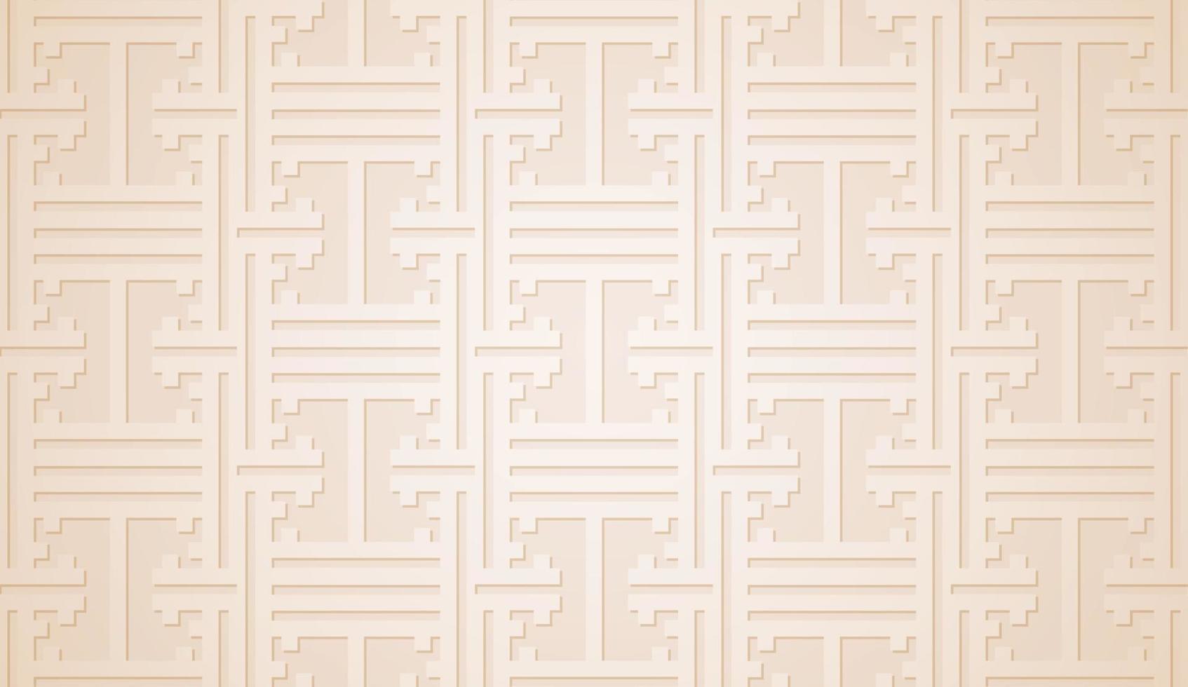 Flat islamic pattern background template vector