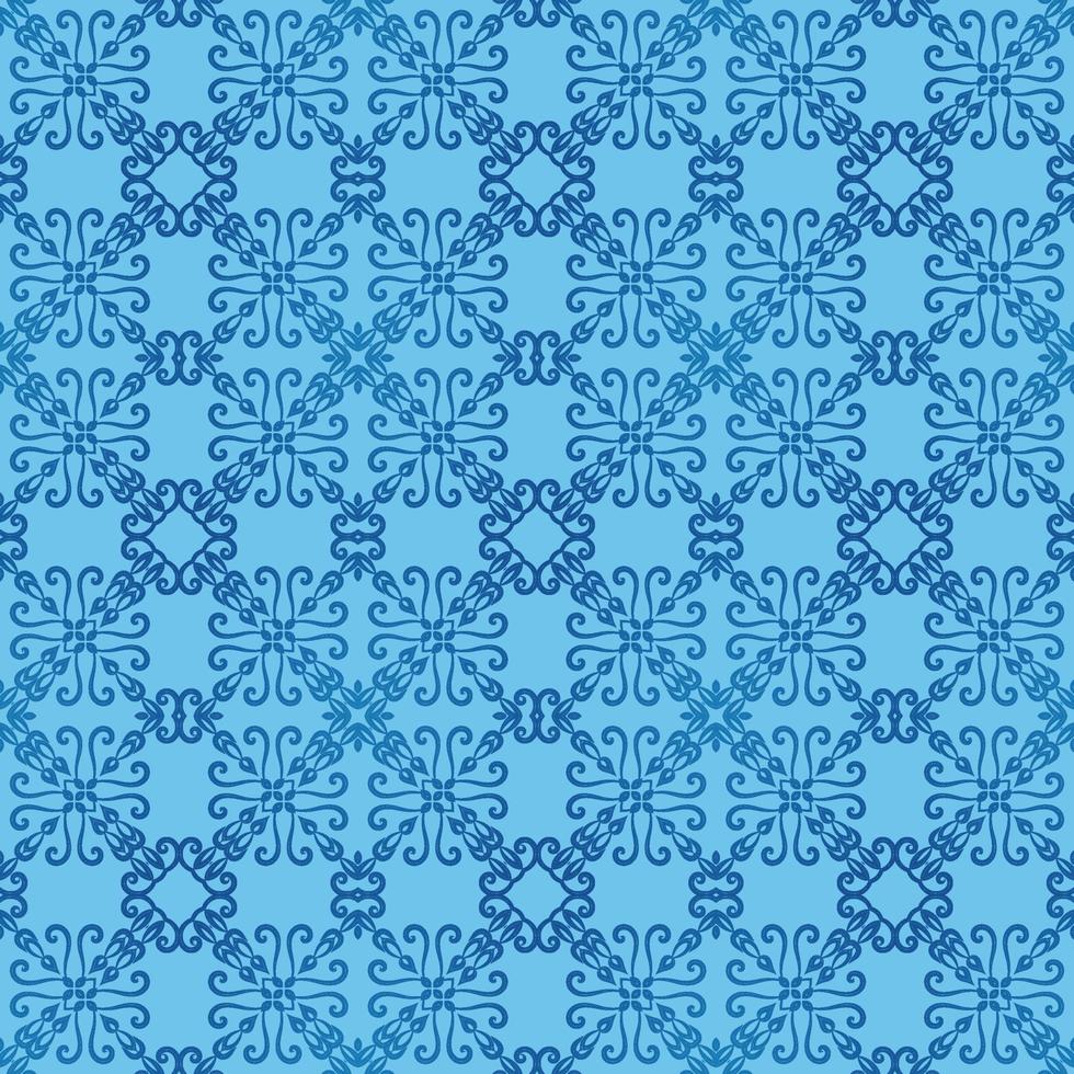 Decorative ornament seamless pattern background vector