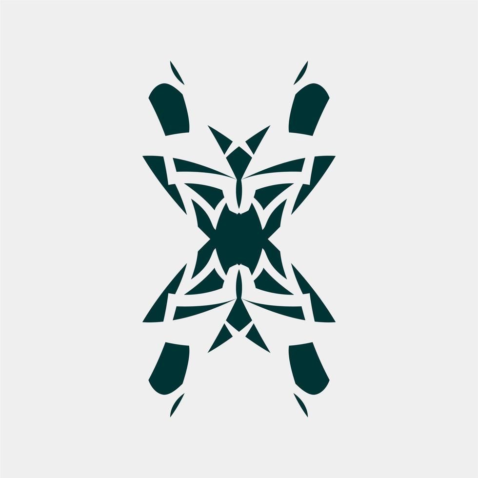 vector illustration of unique and interesting simstris motifs for wall decoration or others