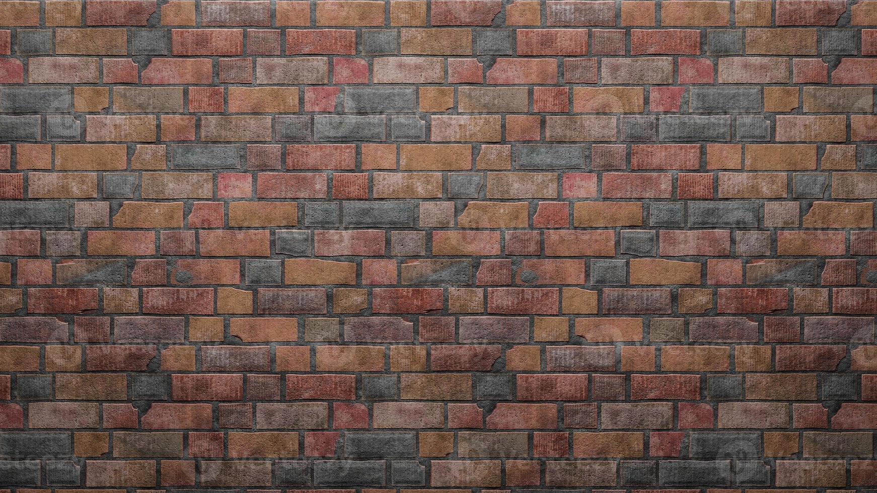 Texture of Bricks background closeup ,  Abstract background, empty template photo