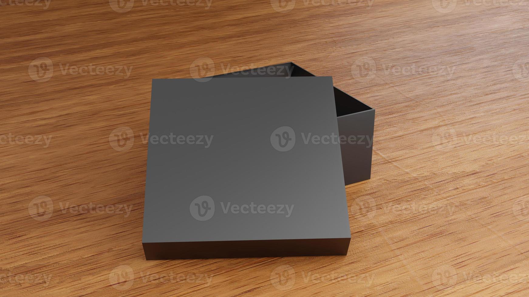 Box Mockups blank packaging boxe 3d rendering photo