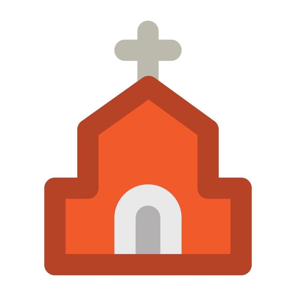 Trendy  Church Concepts vector