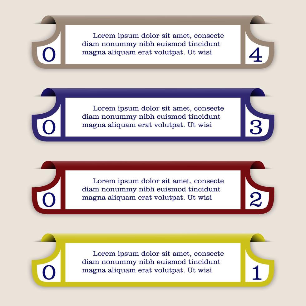 paper label vector