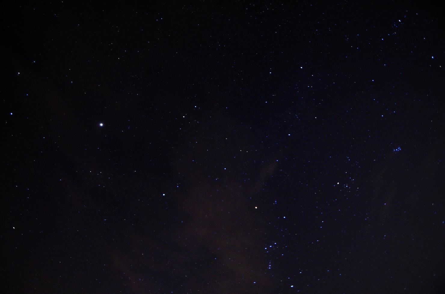 many stars at night photo