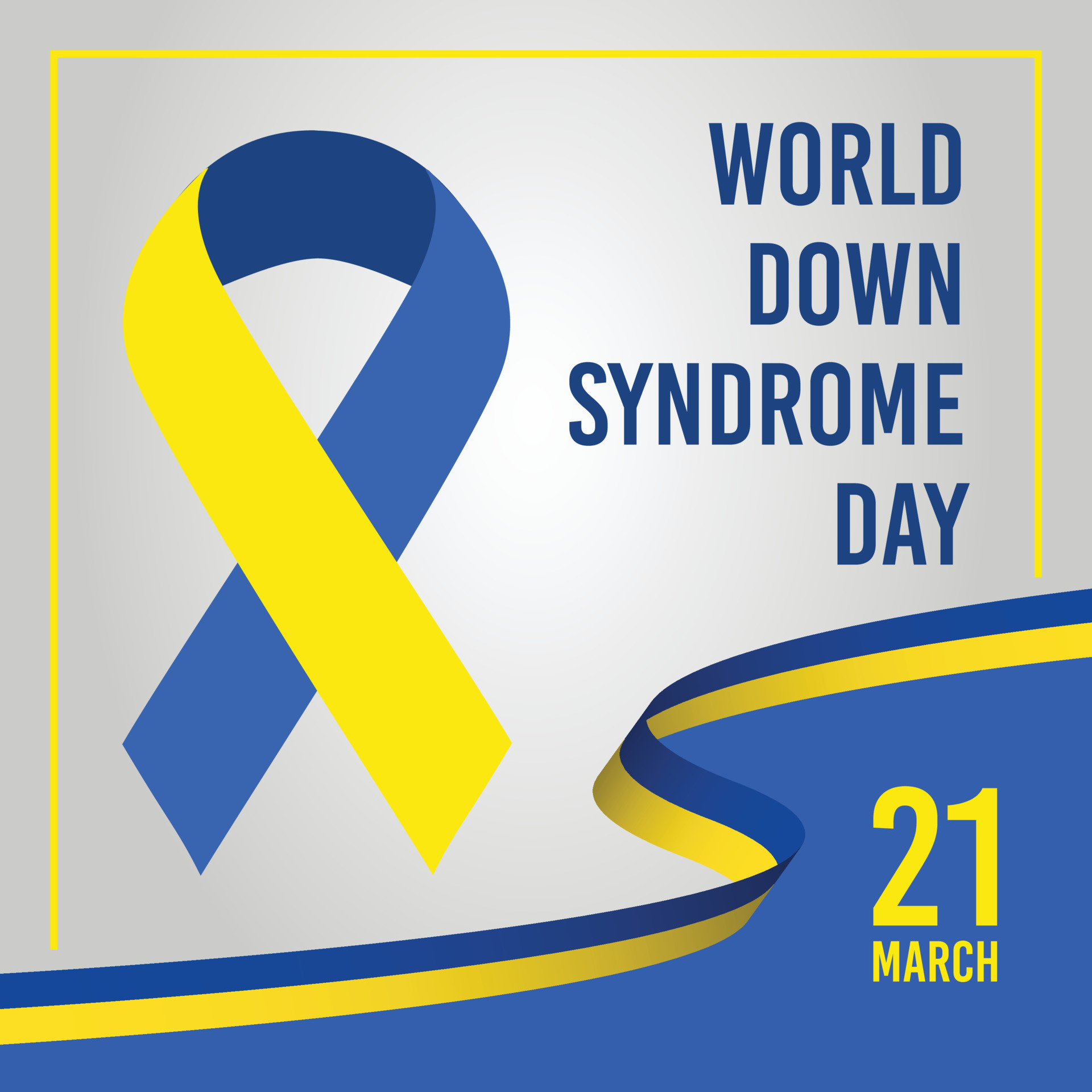 World Down Syndrome Day Celebration on March 21 6343935 Vector Art at ...