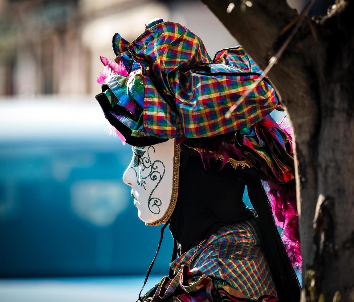 Venetian Carnival in Rosheim, Alsace, France. photo