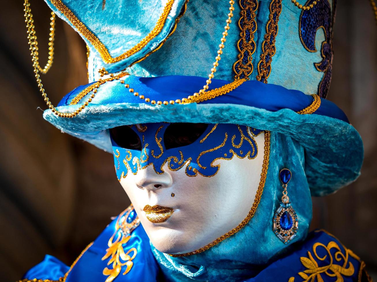 carnaval veneciano en rosheim, alsacia, francia. foto