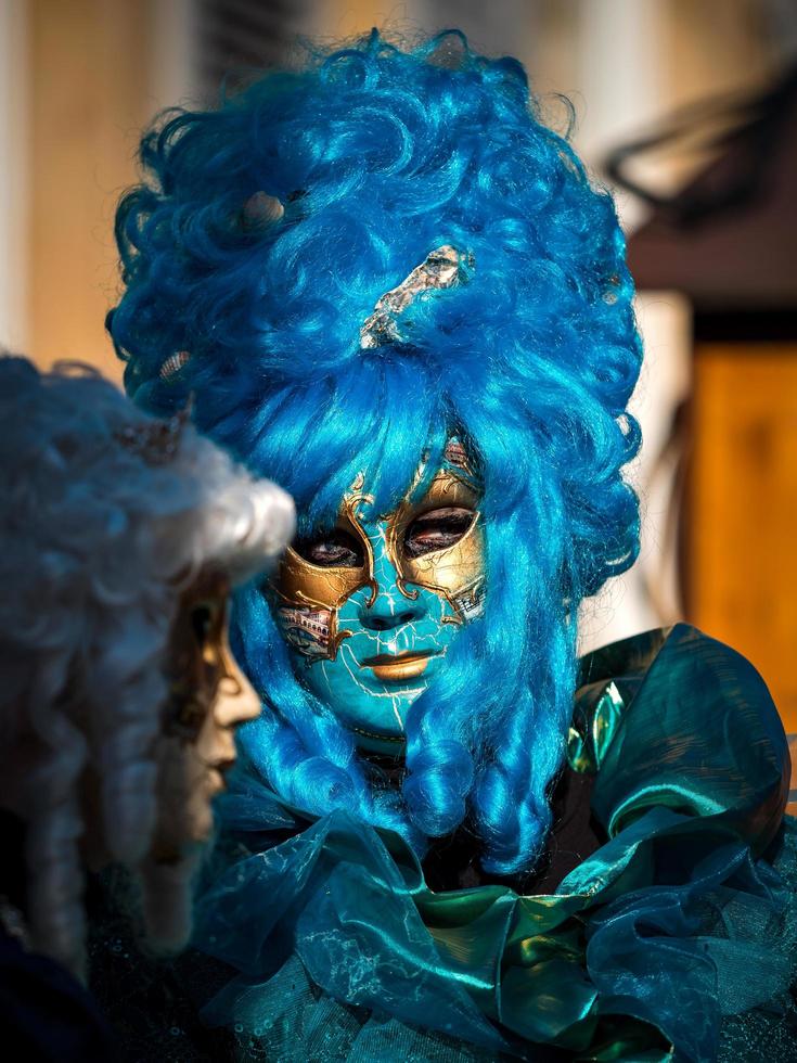 Venetian Carnival in Rosheim, Alsace, France. photo