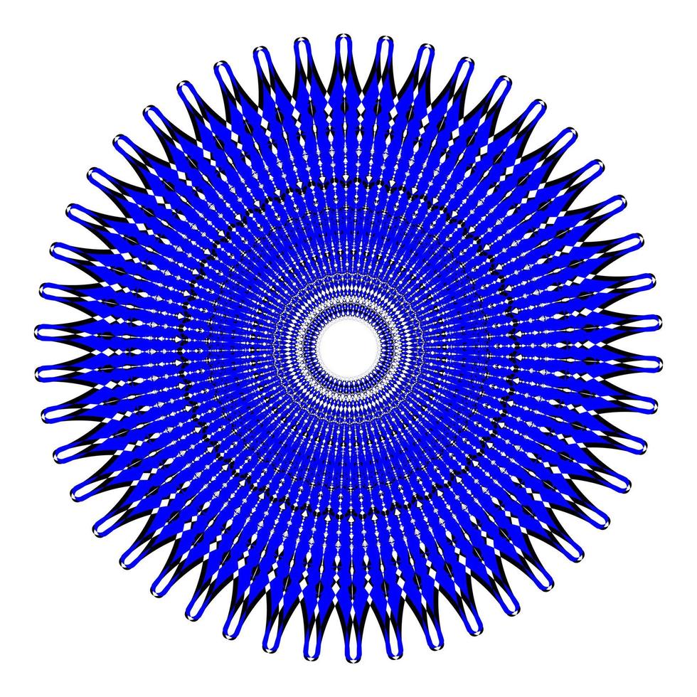 Abstract vector design in blue color. Perfect for corporate, background, t-shirt