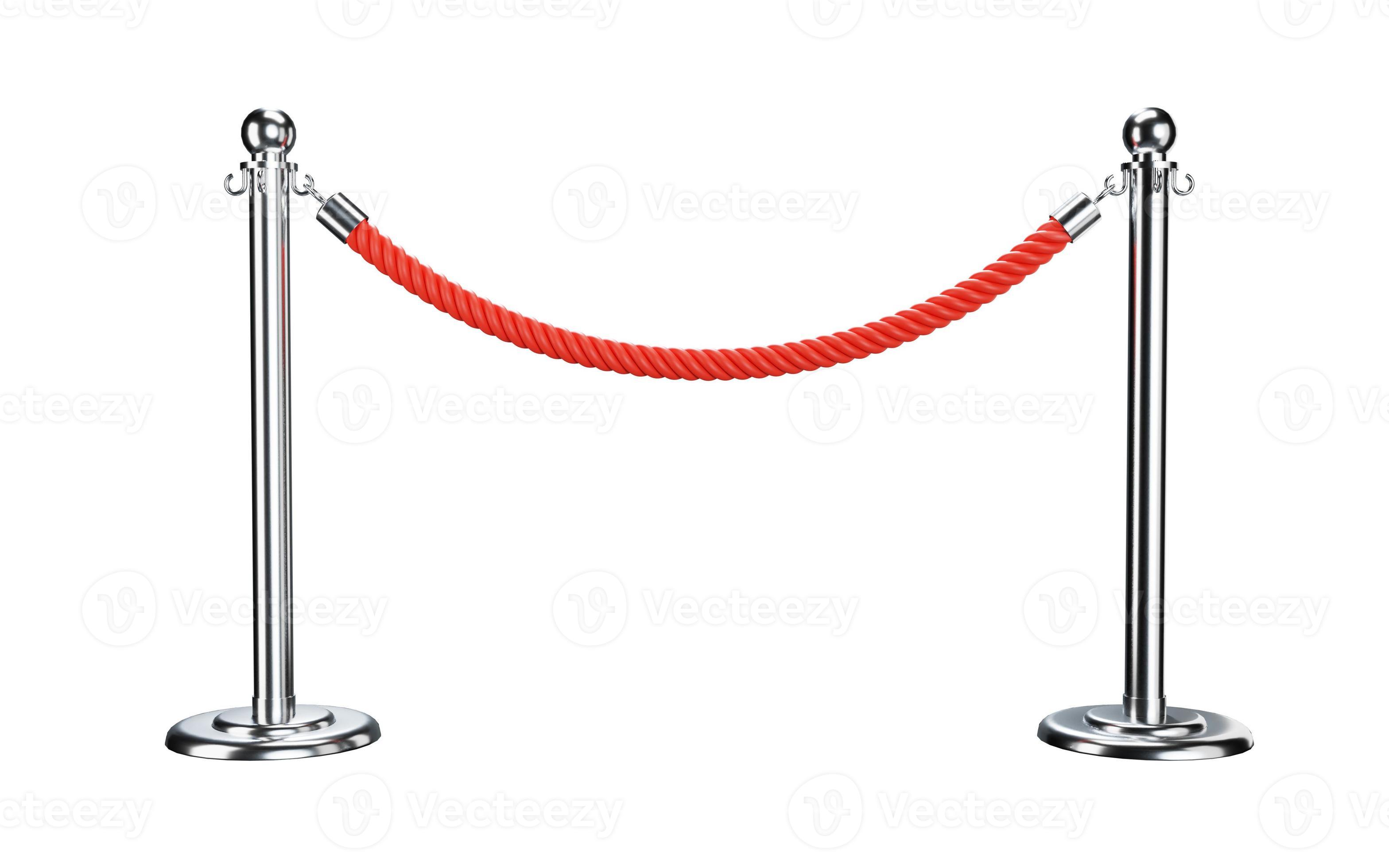 Barrier rope isolated 6347969 Stock Photo at Vecteezy