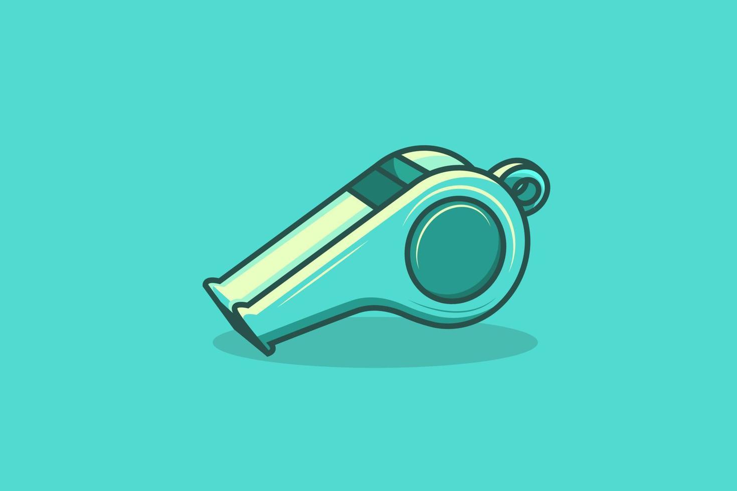 whistle graphic design vector, isolated vector