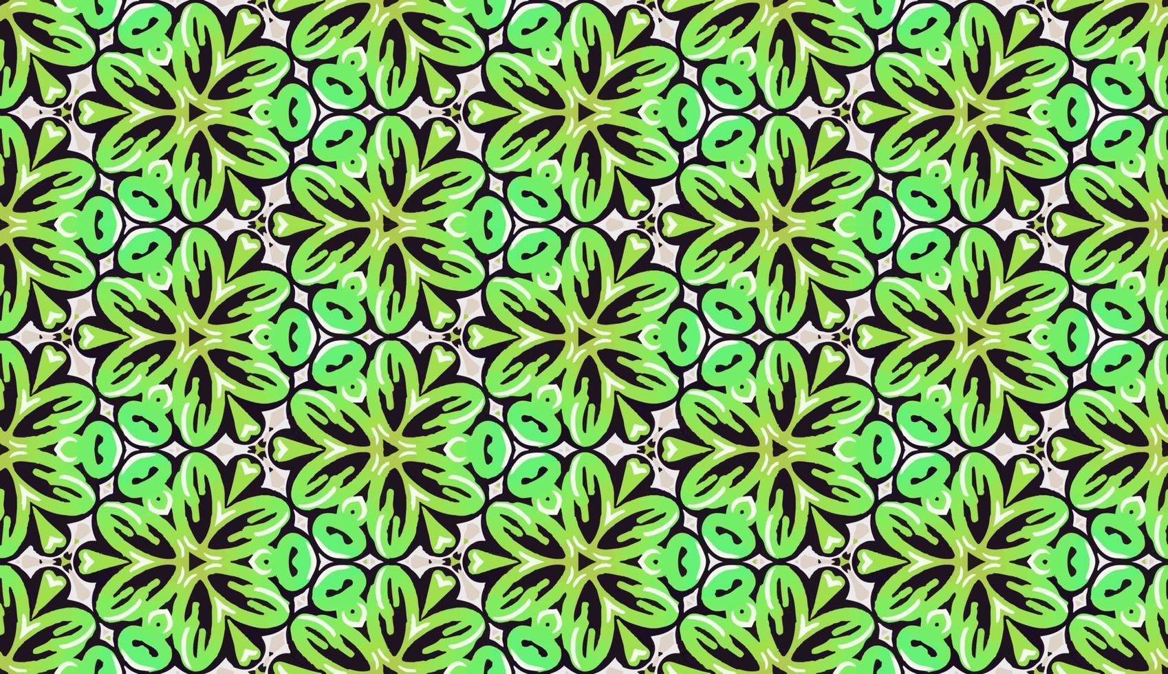 Plantilla y textura de patrones sin fisuras de color verde y negro. multicolor. colorido diseño gráfico ornamental. vector