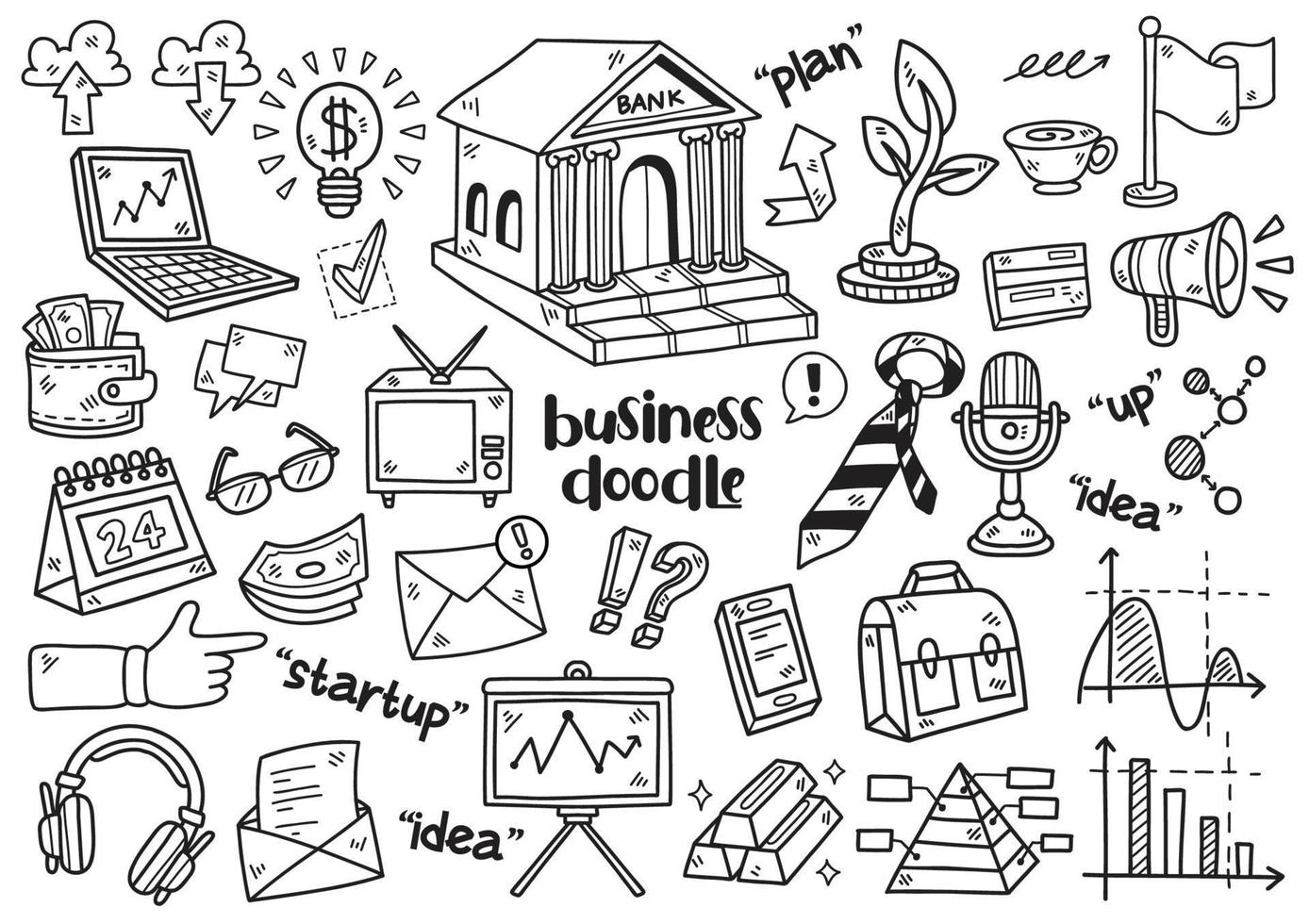 vector de ilustración de negocios para banner