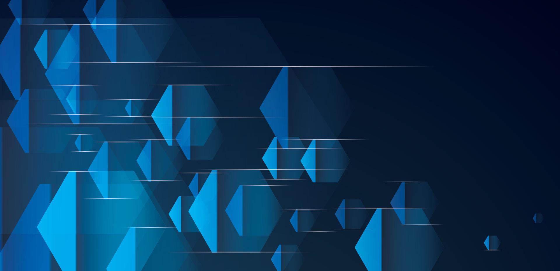 Abstract polygonal space low poly dark background with connecting dots and lines. Connection structure vector