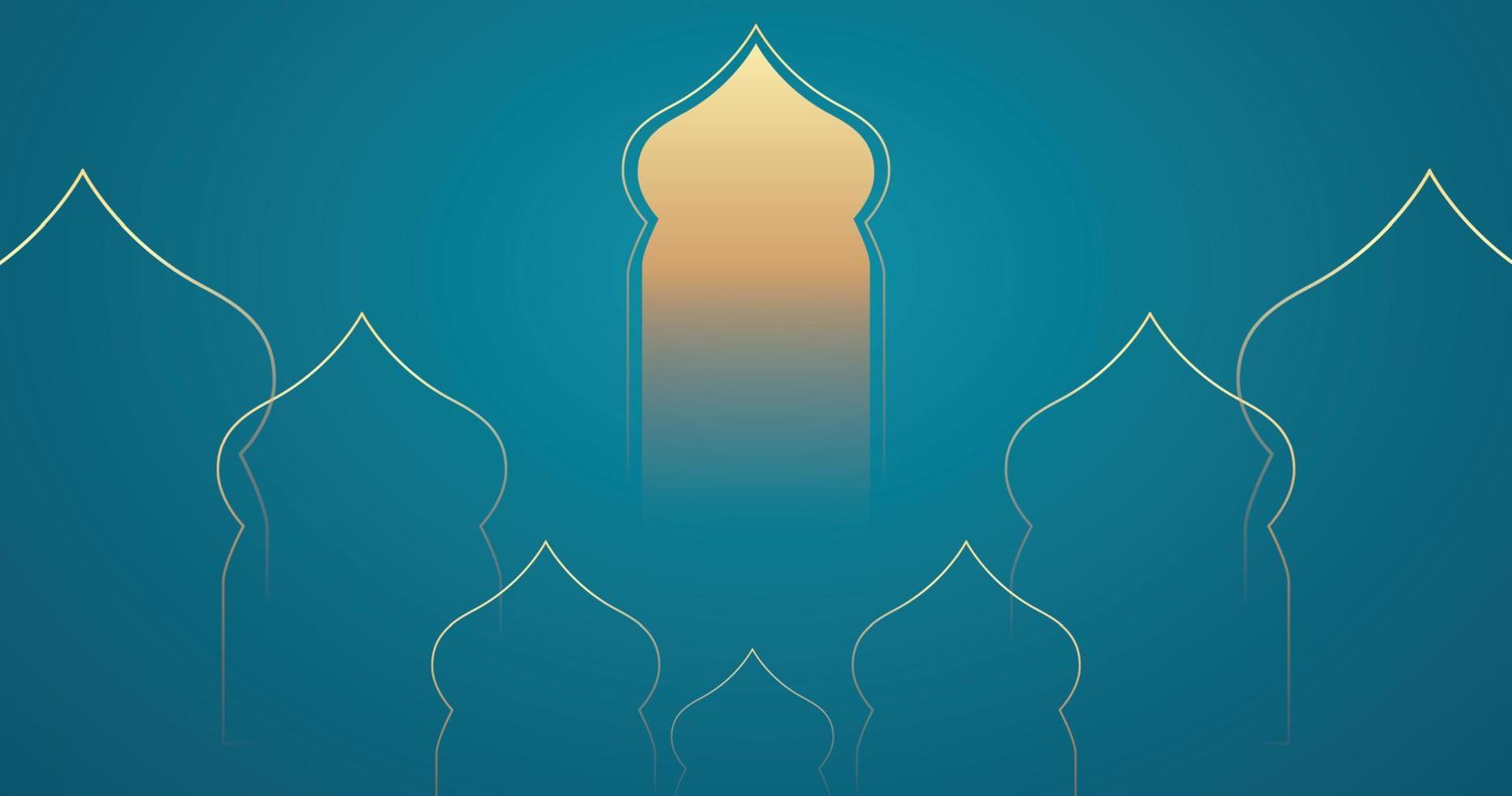 Ramadan kareem background design vector