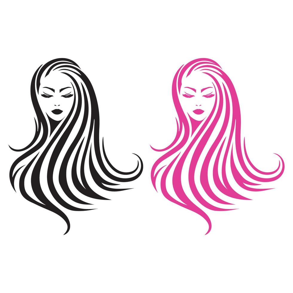 Hair Beauty Face Spa Cosmetic Logo vector