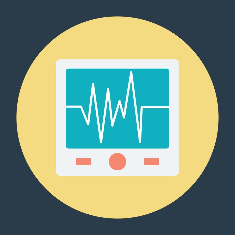 Ecg Machine Concepts vector