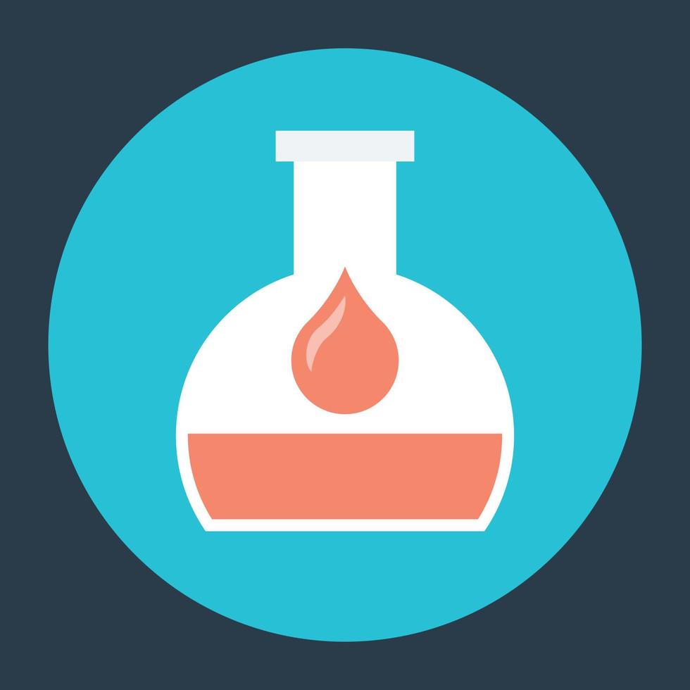 Trendy Flask Concepts vector