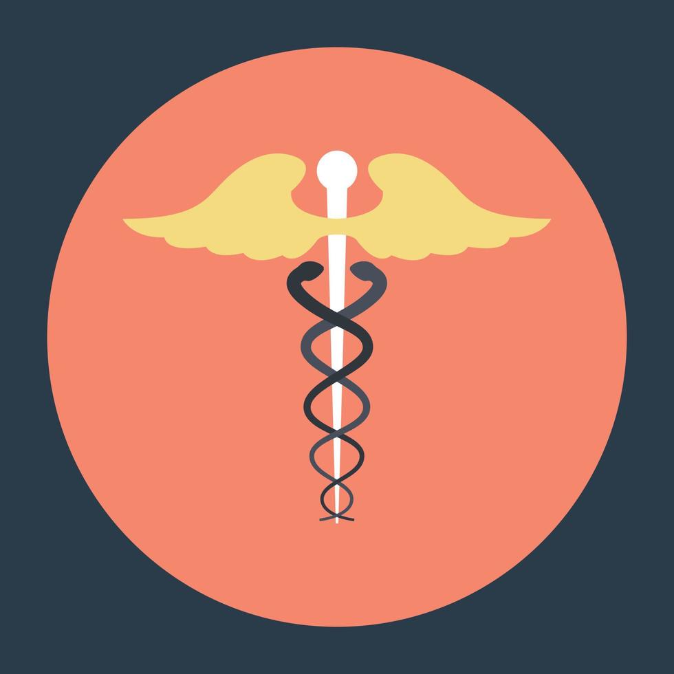 Trendy Caduceus Concepts vector