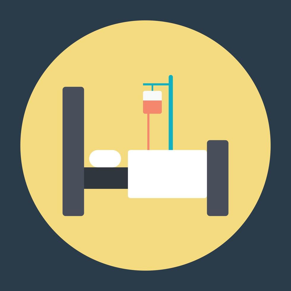 Hospital Bed Concepts vector