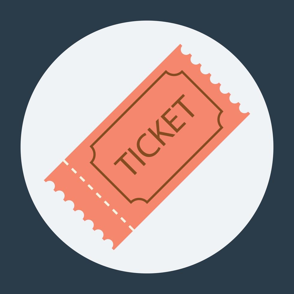 Trendy Ticket Concepts vector