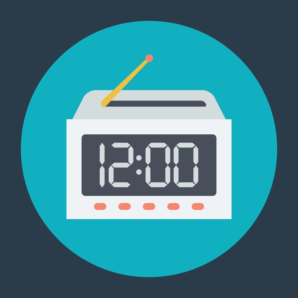 Digital Clock Concepts vector