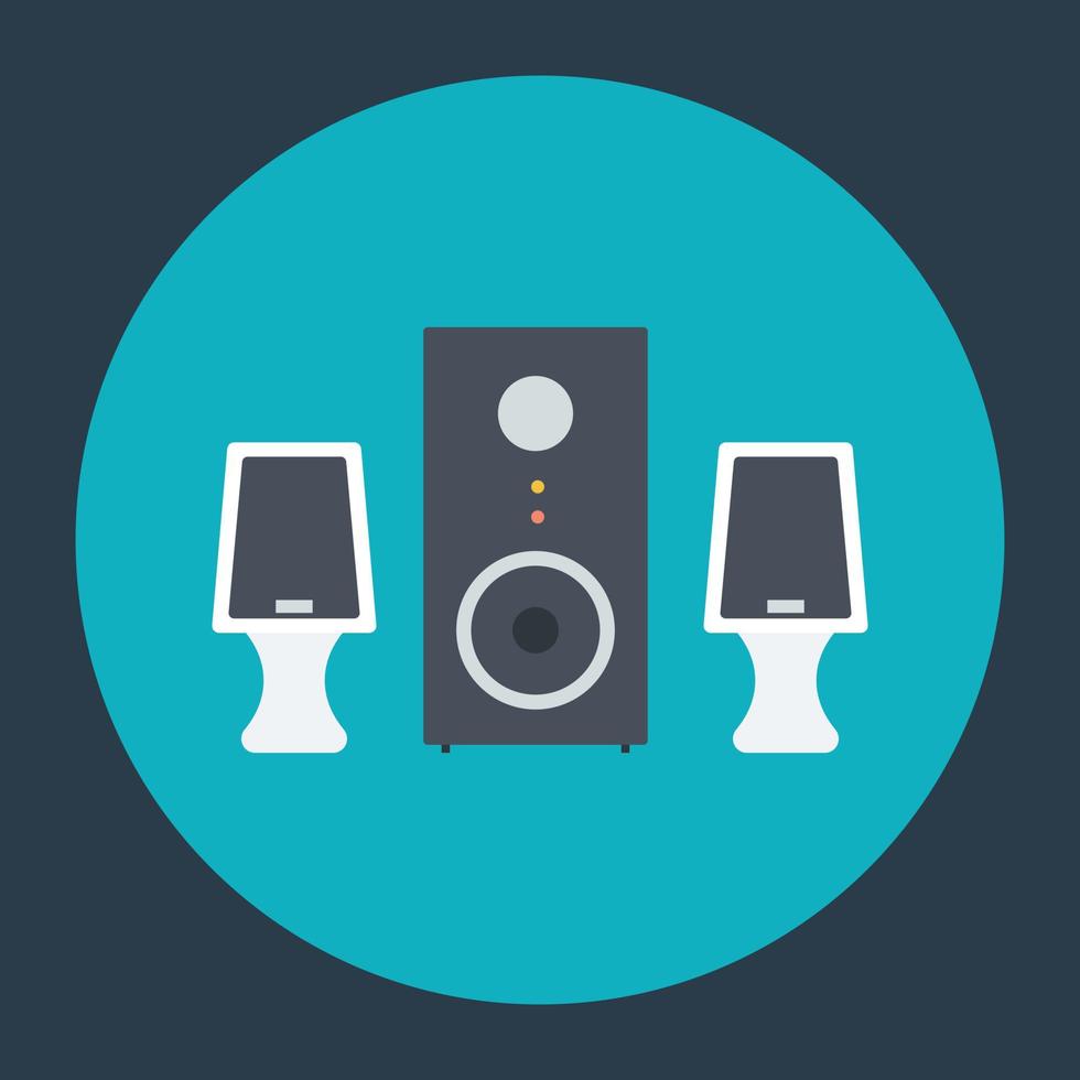 Trendy Speaker Concepts vector