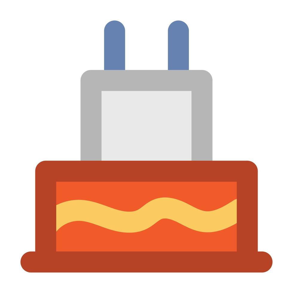 Trendy Cake Concepts vector