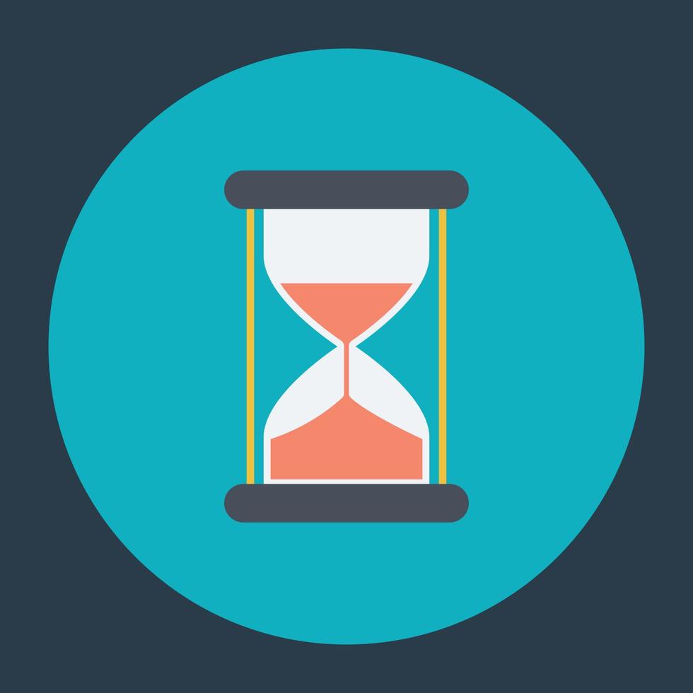 Trendy Hourglass Concepts vector