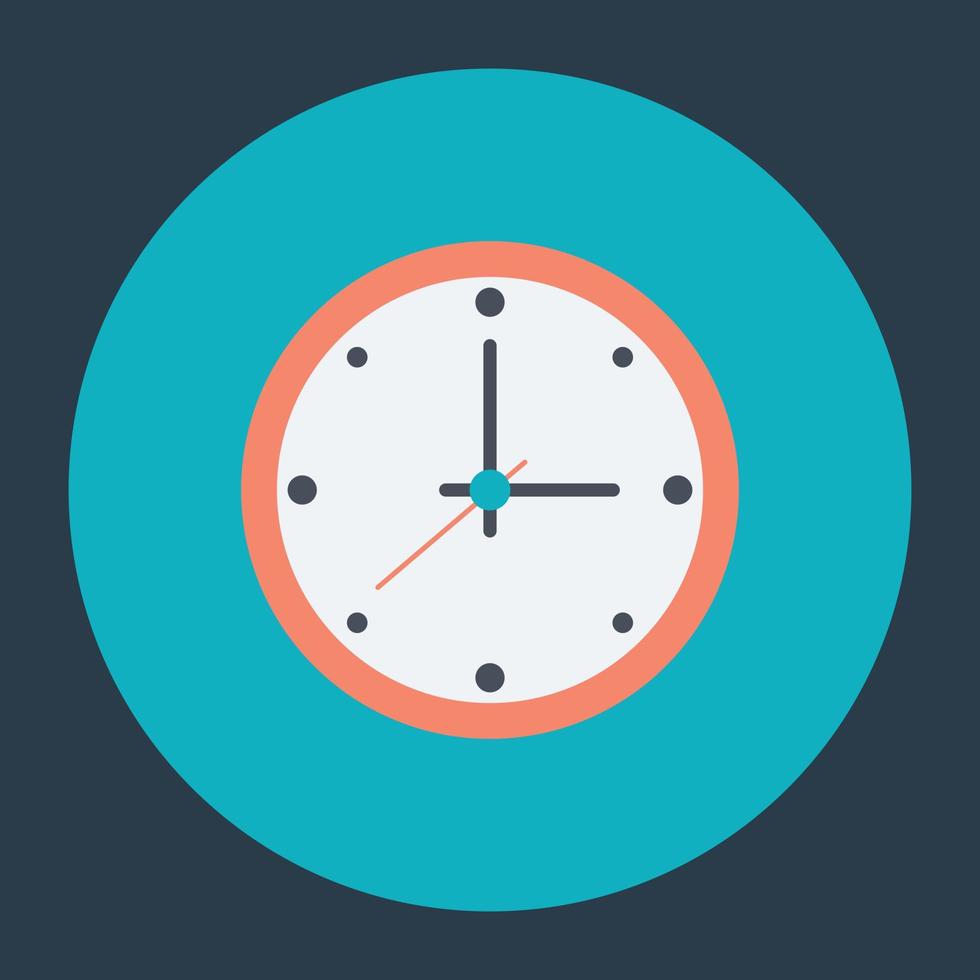 Trendy Clock Concepts vector