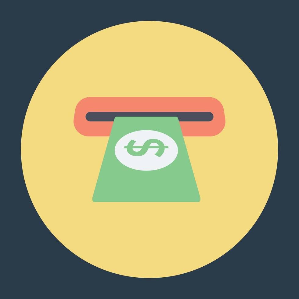 Atm Withdrawal Concepts vector