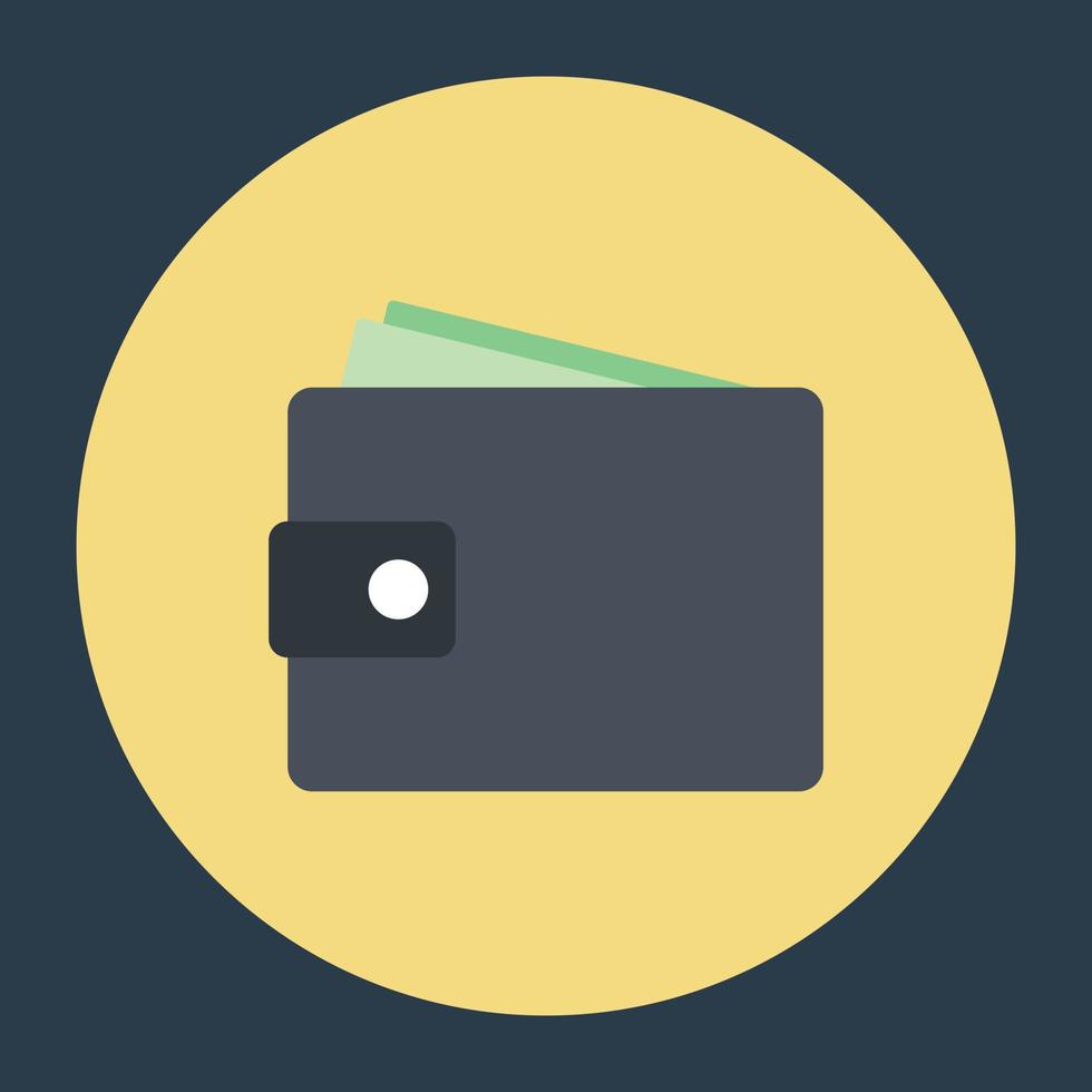 Trendy Wallet Concepts vector